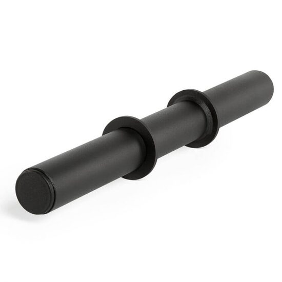Gantera ATX® Fat Grip Dumbbell cu incarcare pe discuri, Ø 50 x 510 mm, neagra