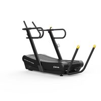 Banda de alergat SHUA curbata, nemotorizata, ecran 4.8 inch LCD