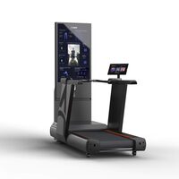 Banda de alergat Visbody-A600 cu tehnologie inteligenta 3D, 2 ecrane