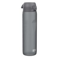 Sticla de apă Ion8 pentru copii rezistentă la scurgeri, Recyclon™, Gri, 1000 ml
