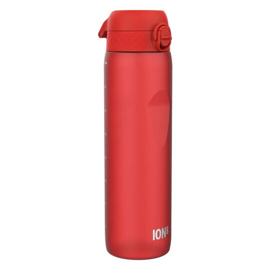 Sticla de apă Ion8 pentru copii rezistentă la scurgeri, Recyclon™, Rosu, 1000 ml