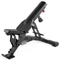 Banca regabila ATX® Warrior Bench Slim, model nou, incarcare 500 kg, negru