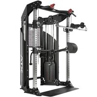 Stație ATX ® Dual Pulley multifunctionala – extra lată cu stiva de greutate de 2 x 90 kg și accesorii!