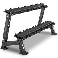 Suport pentru gantere ATX® modular, 2 nivele, 144 cm, 6 perechi, baza