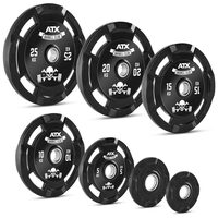 Disc de greutate ATX® multigrip, Barbell Club Logo, 50 mm