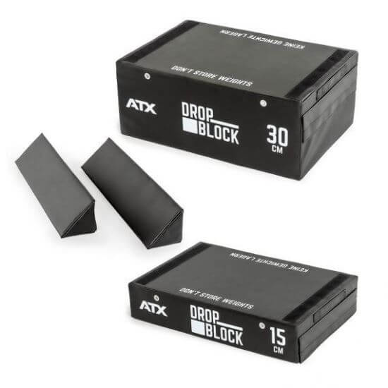 Produs: Suport haltere ATX ® Soft Drop Block pentru aruncare greutati