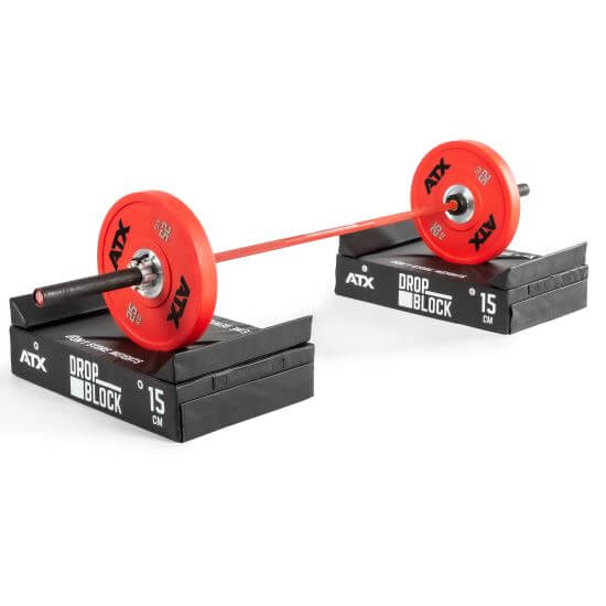 Suport haltere ATX ® Soft Drop Block pentru aruncare greutati