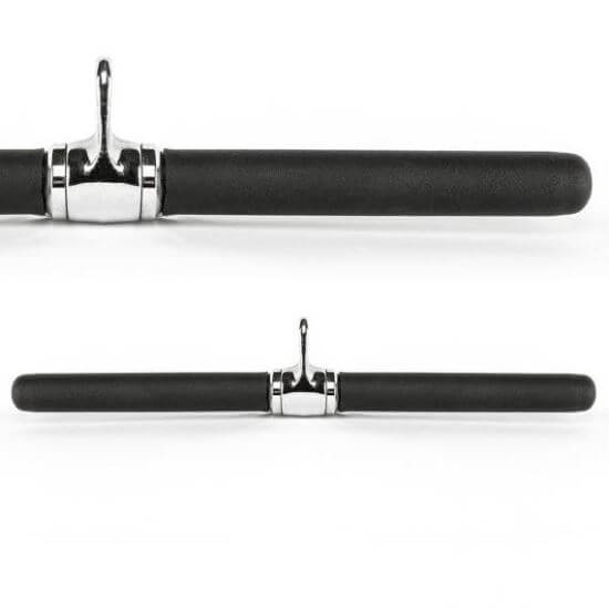 Maner biceps/ triceps pentru multifunctionale fitness, captusita, 43 cm