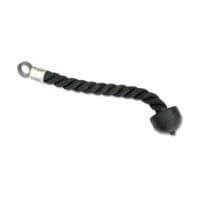 Sfoara triceps pentru multifunctionale fitness, nylon, 40 cm, negru