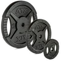 Disc din fonta cu dubla prindere ATX ® 30 mm, de la 0.5 pana la 25 Kg