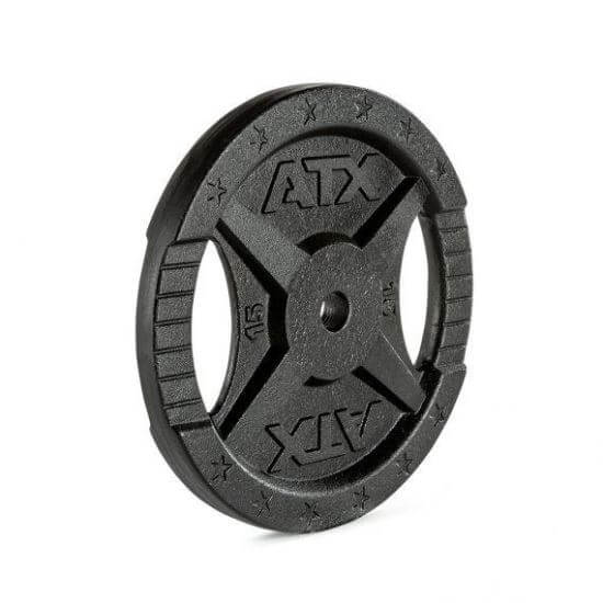 Disc din fonta cu dubla prindere ATX ® 30 mm, de la 0.5 pana la 25 Kg