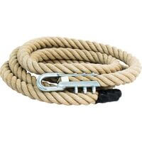 Franghie pentru catarat cu sistem de prindere metalic, Ø36 mm, 4 metri