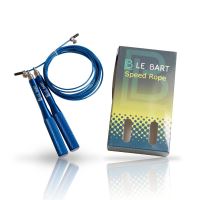 Coarda de sarit reglabila Speed Rope, LeBart, 3 culori, albastru