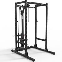 Statie fitness ATX® Power Rack, scripete cu incarcare pe discuri, 215.5cm inaltime, 1000 Kg incarcare maxima