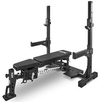 Banca fitness multifunctionala ATX® cu suport pentru bare, incarcare maxima 500 kg