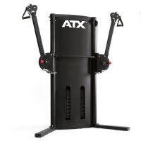 Statie fitness multifunctionala ATX® MultiMotion, cu stiva de greutate, negru