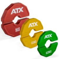 Disc, placa de greutate fractionar din cauciuc ATX - Ø 34 mm, pereche