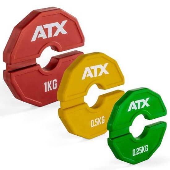 Disc, placa de greutate fractionar din cauciuc ATX - Ø 34 mm, pereche