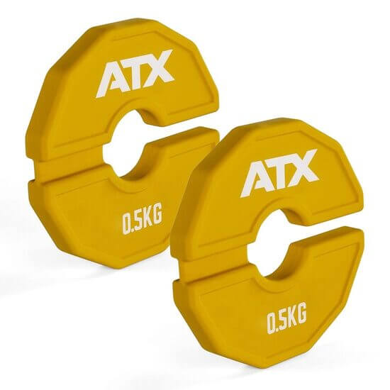 Disc, placa de greutate fractionar din cauciuc ATX - Ø 34 mm, pereche