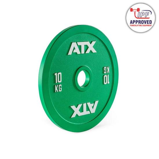 Disc olimpic din otel calibrat ATX®, cod international de culori