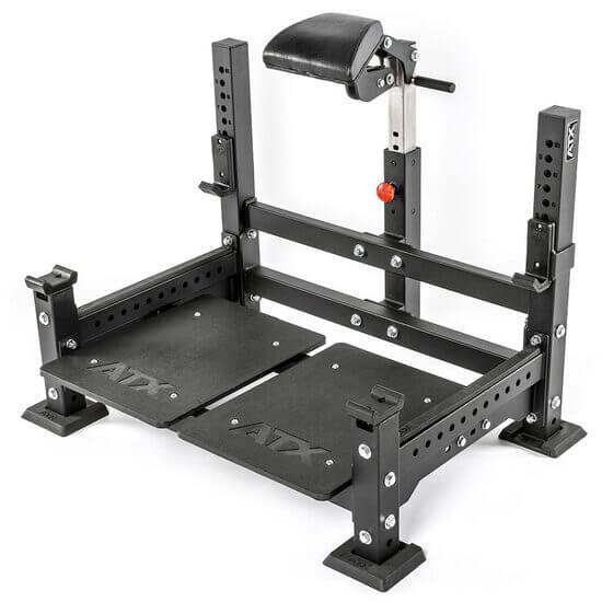 Statie ATX® Barbell Row Rack fitness pentru ramat cu platforma, 450 kg
