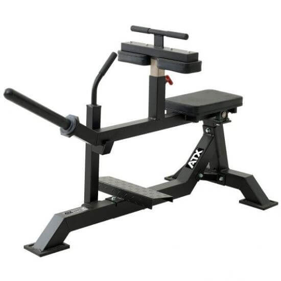 ATX® Seated Calf Machine Aparat fitness pentru gambe cu incarcare pe discuri