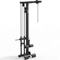 Aparat fitness ATX® pentru tractiuni/ramat la helcometru, seria 700, cu incarcare pe discuri, incarcare maxima 160 kg