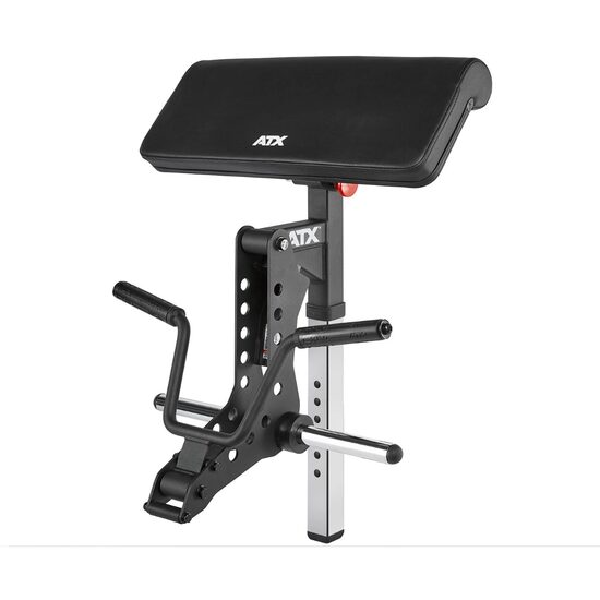 Atasament banca fitness multifunctionala ATX® pentru antrenarea bratelor, incarcare pe discuri