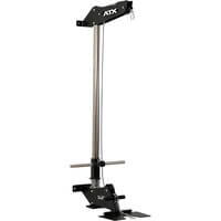 Aparat fitness ATX® pentru tractiuni/ramat la helcometru, cu prindere de perete, seria 500, cu incarcare pe discuri, incarcare maxima 130 kg