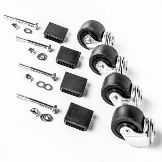 Set 4 roti optionale pentru suport de depozitare discuri ATX® Weight Plate Tree