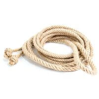 Coarda de sarit clasica, canepa, 280 cm, Ø 6 mm