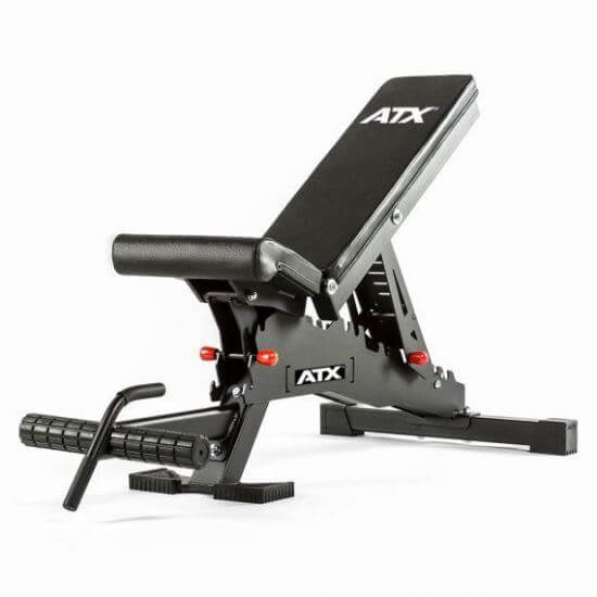 Banca fitness ATX® reglabila cu suport pentru picioare