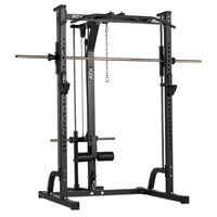Statie fitness multifunctionala ATX® Multi-press, aparat tractiuni la helcometru, incarcare pe discuri 30 mm