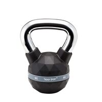 Exklusiv Kettlebell cauciuc cu manere cromate Trendy Sport, 4-24 Kg