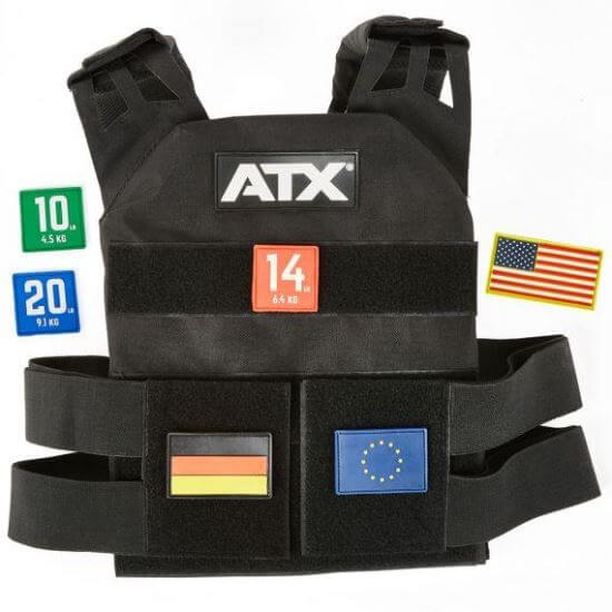 Vesta tactica ATX® de greutate, ajustabila