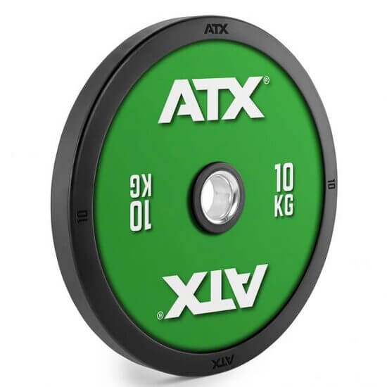 Disc olimpic ATX® bumper, placa de greutate, cod internațional de culoare
