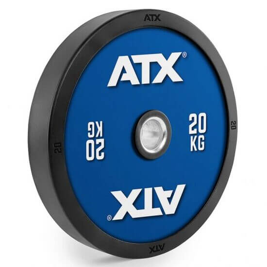 Disc olimpic ATX® bumper, placa de greutate, cod internațional de culoare