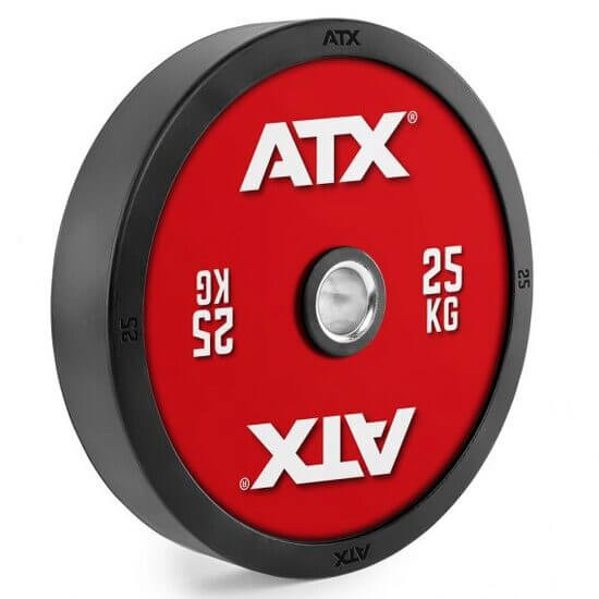 Disc olimpic ATX® bumper, placa de greutate, cod internațional de culoare