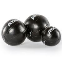 Minge medicinala ATX®, 3-10 kg, Ø 21-32 cm, imitatie piele, negru