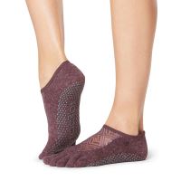 Sosete yoga, pilates, gimnastica ToeSox Full Toe Luna - Visiniu