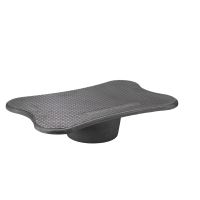Placa fitness Trendy Sport Bamusta Tablero pentru echilibru, 60 x 39 x 13 cm, negru