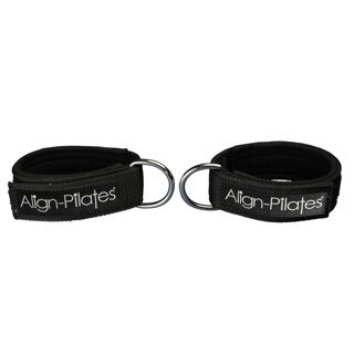 Set curele glezne pentru reformer Align-Pilates, negre