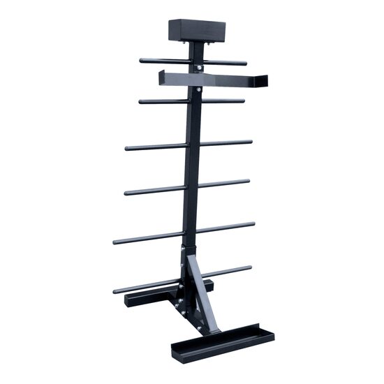 Stand depozitare Trendy Sport Barbell Storage System pentru bare si discuri Body Pump, 56 x 75 x 145 cm