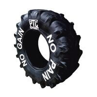 Cauciuc antrenament crossfit PTC Sport, 60 kg, 120 cm, negru