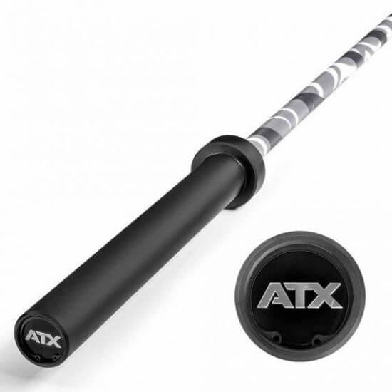 Bara olimpica pentru Crossfit ATX® Camouflage Multi Power Bar, 20 kg, 220 cm, Ø 50 mm
