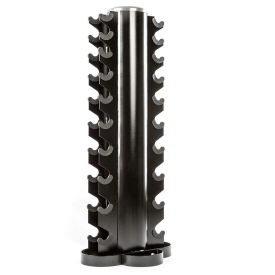 Stand depozitare 10 seturi de gantere IFS, 40 x 36 x 122 cm, negru
