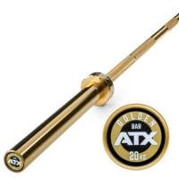 Bara olimpica ATX® de Competitie pentru Powerlifting, haltera, 20 kg, 220 cm, Ø 50 mm