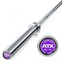 Bara olimpica ATX® de competitie pentru Powerlifting, Weightlifting, haltera, 20 kg, 220 cm, +700Kg