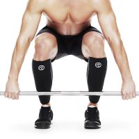 Gambiera Rehband RX Shin, 5 mm, XS - XL, Negru 
