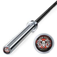Bara olimpica ATX® Original Ram de competitie pentru Powerlifting, haltera, 20 kg, 220 cm, Ø 50 mm